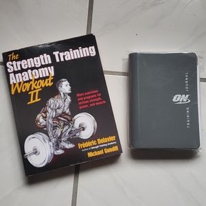 Strength training book, 12 weeks training journal